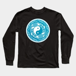 Yin and Yang Orcas Long Sleeve T-Shirt